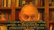 Jana 1, 15 - Czy jest tam mowa o preegzystencji?