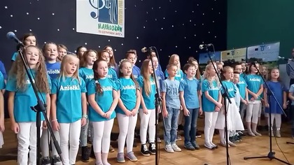 Schola Aniołki na XXVIII Festiwalu Piosenki Religijnej w Markuszowie