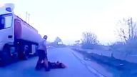 Bezdomny vs kierowca