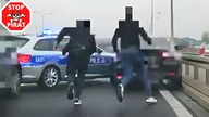 Policyjna obława na złodziei aut w Warszawie.  STOP PIRAT