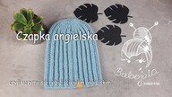 Czapka angielska.  Łatwa czapka.  Jak zrobić ? Ścieg angielski.