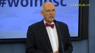 Janusz Korwin-Mikke apeluje do prezydenta Andrzeja Dudy ws. ustawy o zgromadzeniach