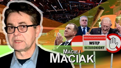 Wesprzyj naszą pracę darowizną: 33 2530 0008 2059 1051 7927 0001 
_____________________________________________________________________________________
Ubiegła kampania wyborcza pokazała, że są w Polsce kandydaci uwielbiani przez system, kandydaci udający, że walczą z systemem, kandydaci działający poza systemem i tacy, których system nie tylko udaje, że nie widzi, ale dosłownie zamyka im drzwi przed nosem, jakby byli powietrzem. Takim właśnie kandydatem okazał się Maciej Maciak z Ruchu Dobrobytu i Pokoju, którego jedni traktowali niczym trędowatego, a inni zarzekali się, że dla nich ten człowiek nie istnieje mimo, że jego komitet zebrał przecież wymagane prawem podpisy, których do rejestracji kandydatury potrzeba było  bagatela  grubo ponad 100 tys. 

Mimo, że ustawa o radiofonii i telewizji nakłada obowiązek na każdego nadawcę, by kandydatów w wyborach reprezentować w sposób proporcjonalny, Maciej Maciak był jednym, któremu odmówiono udziału w debacie telewizji Republika. O debacie w Końskich dowiedział się w ostatniej chwili z mediów. Kanał Zero zaprosił go do programu, po czym prowadzący wyszedł po prostu ze studia, a Maciakowi wyłączono światła i dźwięk. Ostatnio telewizja wPolsce24 zorganizowała z Maciakiem wywiad, którego nie wyemitowała. Miało to miejsce miesiąc po wyborach! A więc medialna zmowa na blokowanie wszelkiego przekazu z Maciejem Maciakiem trwa. 

Jest jednak telewizja eMisja, finansowana wyłącznie z dobrowolnych składek Polaków i my się nikomu nie musimy tłumaczyć, kogo zapraszamy do rozmowy i z kim programy emitujemy. Dlatego dziś gościem Piotra Korczarowskiego w programie z cyklu Dokąd Zmierzamy będzie Maciej Maciak, który opowie co w nim takiego, że wszyscy boją się lub nie chcą z nim rozmawiać, choć reprezentuje on głosy dziesiątek tysięcy Polaków. 
_____________________________________________________________________________________
PONIŻEJ ZNAJDZIECIE PAŃSTWO KILKA OPCJI WSPARCIA NASZEJ DZIAŁALNOŚCI

PayPal: https://www.paypal.com/donate/?cmd_s-xclick&hosted_button_idVNND3Q7EZBSD6&sourceurl
Tradycyjne przelewy na konto banku w Polsce:
33 2530 0008 2059 1051 7927 0001 
Dla przelewów z zagranicy kod SWIFT/BIC:    NESBPLPW

Szczegółowe informacje o wsparciu naszej stacji znajdziecie Państwo tutaj: https://emisja.tv/wsparcie-wplaty/ Zapraszamy również do zapoznania się z działalnością naszej fundacji, o której również przeczytacie na naszej stronie internetowej: https://emisja.tv/inicjatywaprzeciwcenzurze/

DAROWIZNA DLA FUNDACJI: INICJATYWA PRZECIW CENZURZE
W tytule przelewu prosimy wpisać: Darowizna na cele statutowe
Za wszystkie wpłaty serdecznie dziękujemy!!