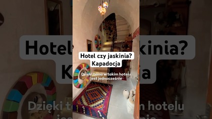 Hotel czy jaskinia? Nasz nocleg w Kapadocji #turcja