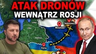 UKRAINA ZAATAKOWAŁA LOTNISKO W ROSJI - 700 kilometrów od granicy (WOJNA UKRAINA ROSJA)