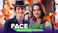 FACE OFF | Halloween Face Paint Challenge feat.  Annie LeBlanc & Diego Velazquez