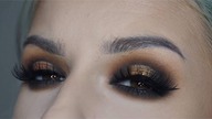 Smoky Eyes z najlepszym CZARNYM CIENIEM - Gemini Palette