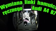 Wymiana linki hamulca ręcznego, reset samoregulatora - Audi A4 B7 | Zrób to sam | #ShotFix