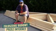 Zgłoszenie budynku gospodarczego.  Czy da radę załatwić to przez internet?