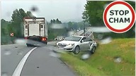 Pijany i naćpany chciał staranować ciężarówkę #1183 Wasze Filmy