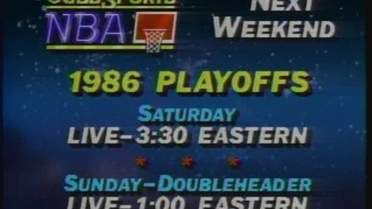 NBA 1985-86 Playoffs Game 2 - Boston Celtics vs Chicago Bulls (Jordan 63 pts)