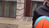 Mini Majk przygotowuje się na konkurs wsadów NBA #shorts