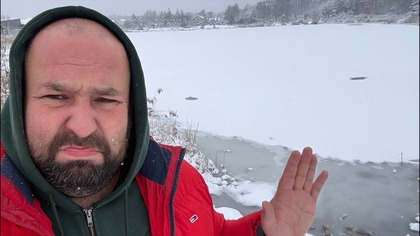 NA ŻYWO próbujemy wejść na lód i grill z widzami