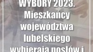 WYBORY 2023.  Mieszkańcy województwa lubelskiego wybierają posłów i senatorów