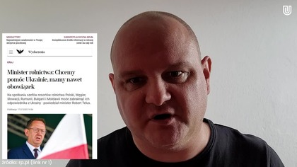 Minister rolnictwa Mamy obowiązek pomagać Ukrainie! Afera malinowa.  Przeglądamy bazę RASFF!