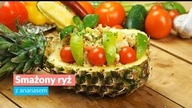 Smażony ryż z ananasem