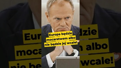 Europa będzie mocarstwem albo nie będzie jej wcale! #LiberalneCombo #europa #chiny