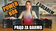 POWER BOX z panelem solarnym :) ZRÓB TO SAM