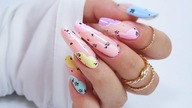 pastel rainbow nails art tutorial /Elisium Nails
