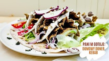Pyszny domowy doner kebab
