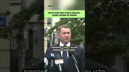 Zabójstwo Rosjanina w Białej Podlaskiej.  Czarnek: Jeśli tak było, to wkraczamy w nową erę #shorts