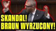 SKANDAL! Grzegorz Braun WYRZUCONY przez Czarzastego za brak maseczki! \\ KORWiN TV