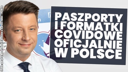 Michał Dworczyk o wprowadzeniu paszportów zdrowotnych i kodach QR!
