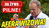 PILNE! DONALD TUSK [NA ŻYWO] MASAKRUJE PiS za AFERĘ WIZOWĄ!