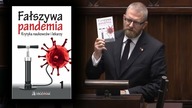 Grzegorz Braun dał PREZENT Jarosławowi Kaczyńskiemu! To książka Fałszywa Pandemia || NCzasTV