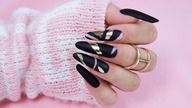 elegant nails art tutorial / AlleLac