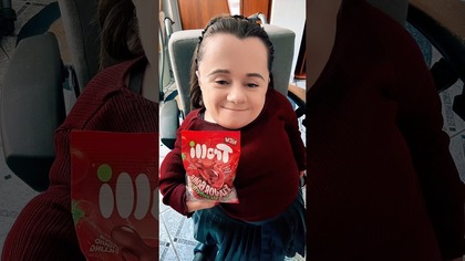 Test żelek z płynnym środkiem  | #shorts | Magdalena Augustynowicz