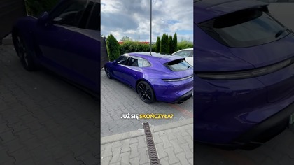 Porsche Taycan, czyli nie martw się o zasięg elektryka#porsche #taycan #elektromobilność