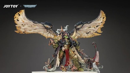 Figurki w skali 1 do 18.  Prymarcha Gwardii Śmierci, Książę Demon&oacute;w Nurgla, Mortarion