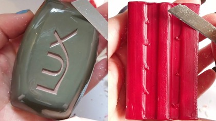 Soap Carving ASMR Relaxing Sounds no talking Satisfying ASMR Video