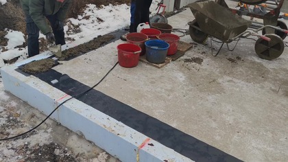 #350 Budowa domu - montaż ścian z keramzytu!