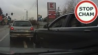 Kierowca BMW uczulony na klakson - agresja na polskich drogach #67 Wasze Filmy