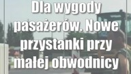 Dla wygody pasażerów.  Nowe przystanki przy małej obwodnicy Zamościa