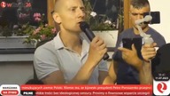 JACEK MIĘDLAR na Marszu Pamięci w Warszawie w 80.  rocznicę KRWAWEJ NIEDZIELI