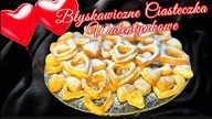Błyskawiczne SERDUSZKA z ciasta francuskiego - pyszne i szybkie ciasteczka na Walentynki