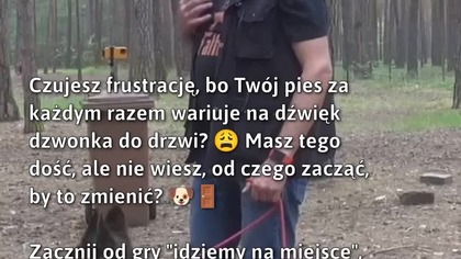 Szczekanie na dzwonek do drzwi? 
#Psy #SzkoleniePsów #SpokójWDomu