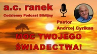 Moc twojego świadectwa! Pastor Andrzej Cyrikas #chwe #andrzejcyrikas