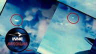 UFO nad Szwajcarią.  Uwieczniła je jedna z pasażerek samolotu #shorts