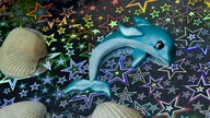 Magnes na lodówkę delfin DIY | FIMO