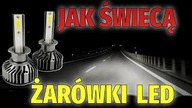 TEST ŻARÓWEK H1 LED 6000K FIAT BRAVO (jak świecą światła mijania i drogowe LED?)