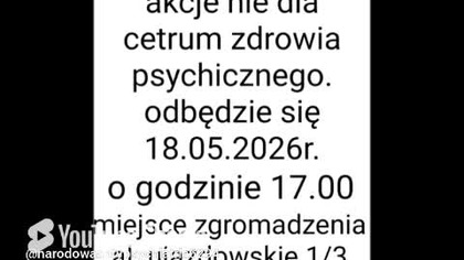 zapraszam na protest przeciwko centrum zdrowia psychicznego.