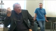 Wizyta przedstawicieli OKOPZN w siedz.  PGG na proteście g&oacute;rnik&oacute;w o podwyżki z propozy