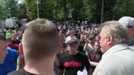 Protest G&oacute;rnik&oacute;w - S. Darul Lepsze Jutro Dla G&oacute;rnictwa i B. Gizdoń OKOPZN - cał