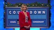 Channel 4 - Fragment teleturnieju "Countdown" w bożonarodzeniowej oprawie graficznej (15 g