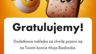  Dodatkowa naklejka za quiz w aplikacji