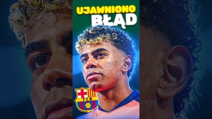 spalonego Lamine Yamala nie było...  BŁĄD VAR w meczu BARCELONY